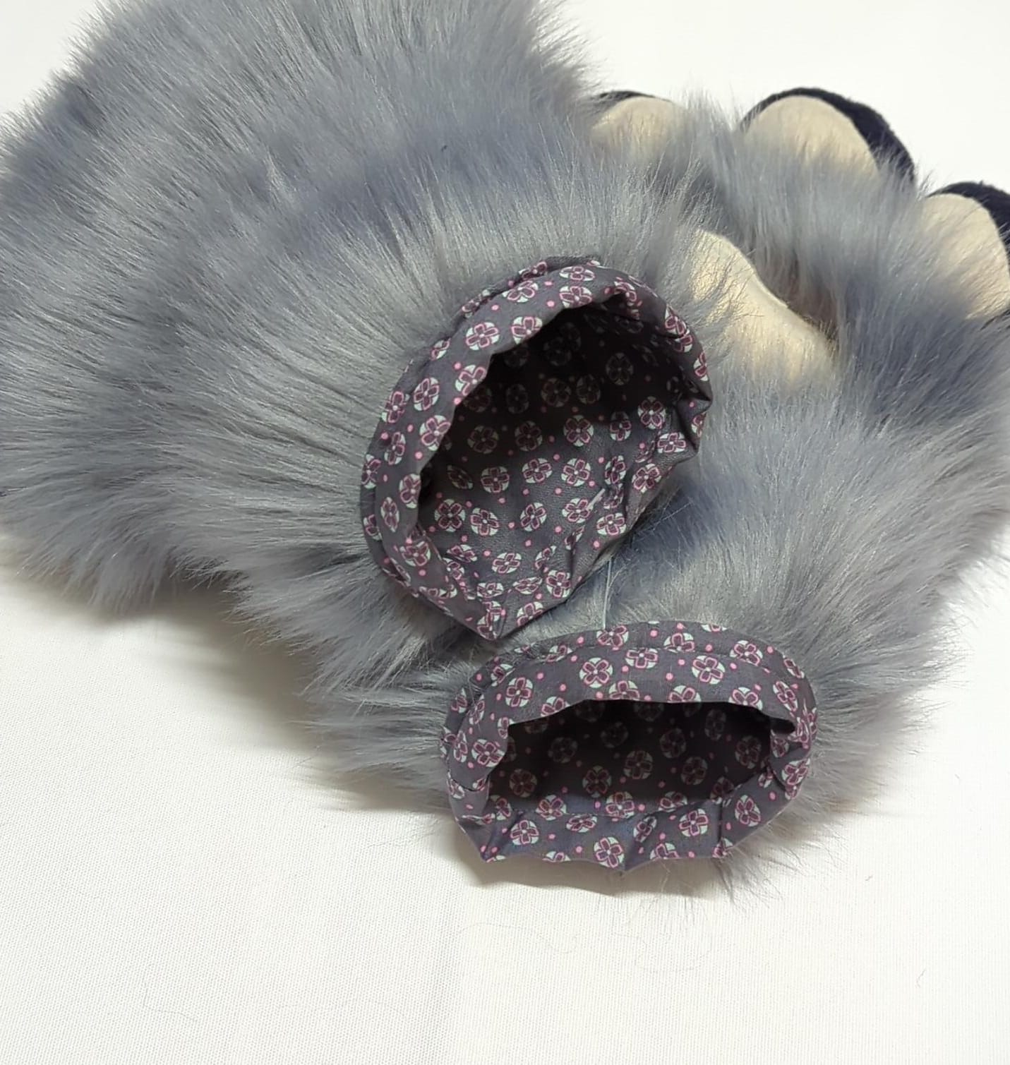 Hand Paws "Grey Bear" (blue)