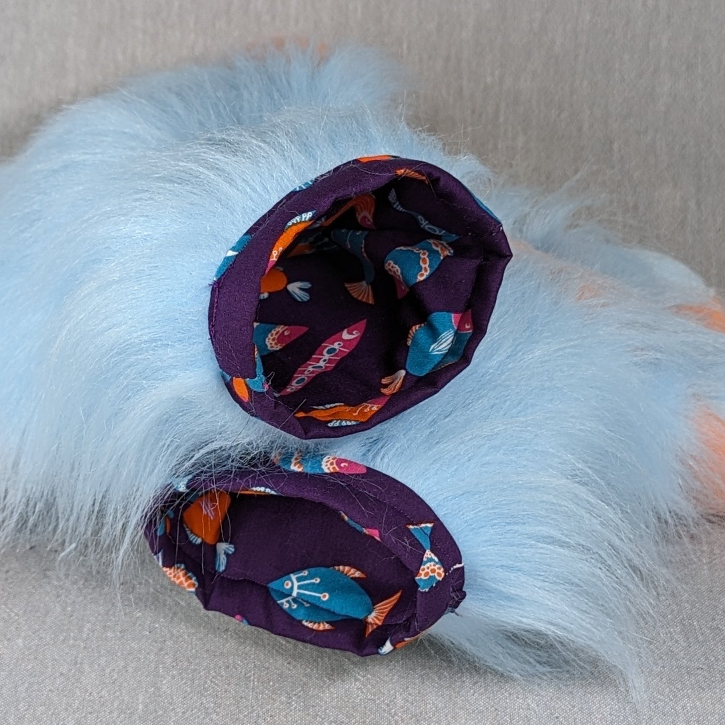 Hand Paws "Blue-orange"